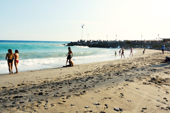 Italienische Campingplatz-Idylle
