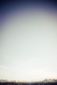 Blick von Nordkette auf Stubaier Alpen